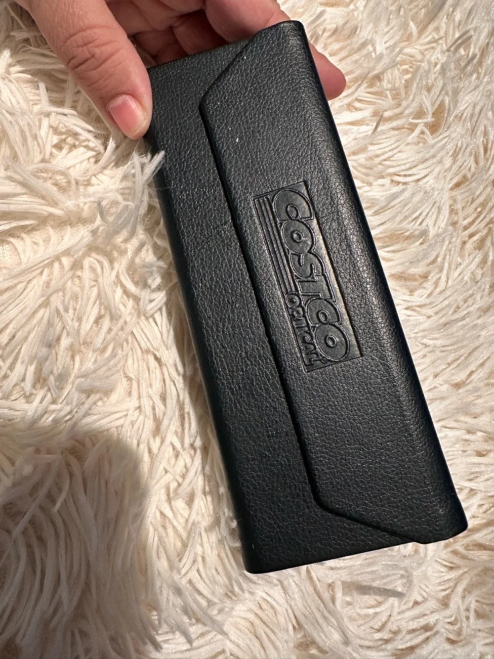 7 eye glasses cases -White Glasses or Sunglasses Case with Black Interior
